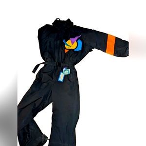 Killy Of France Snowsuit Color Block Retro '80s '70s Ski Suit Vintage